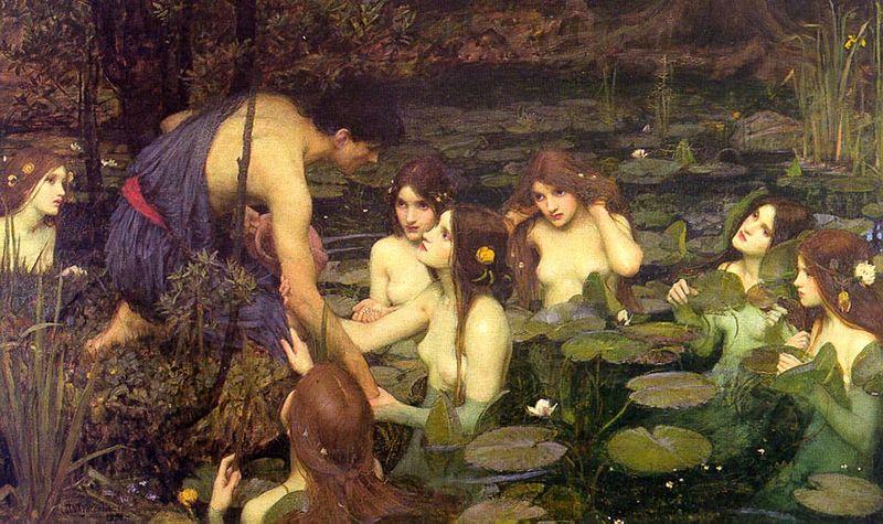 John William Waterhouse Hylas and the Nymphs China oil painting art